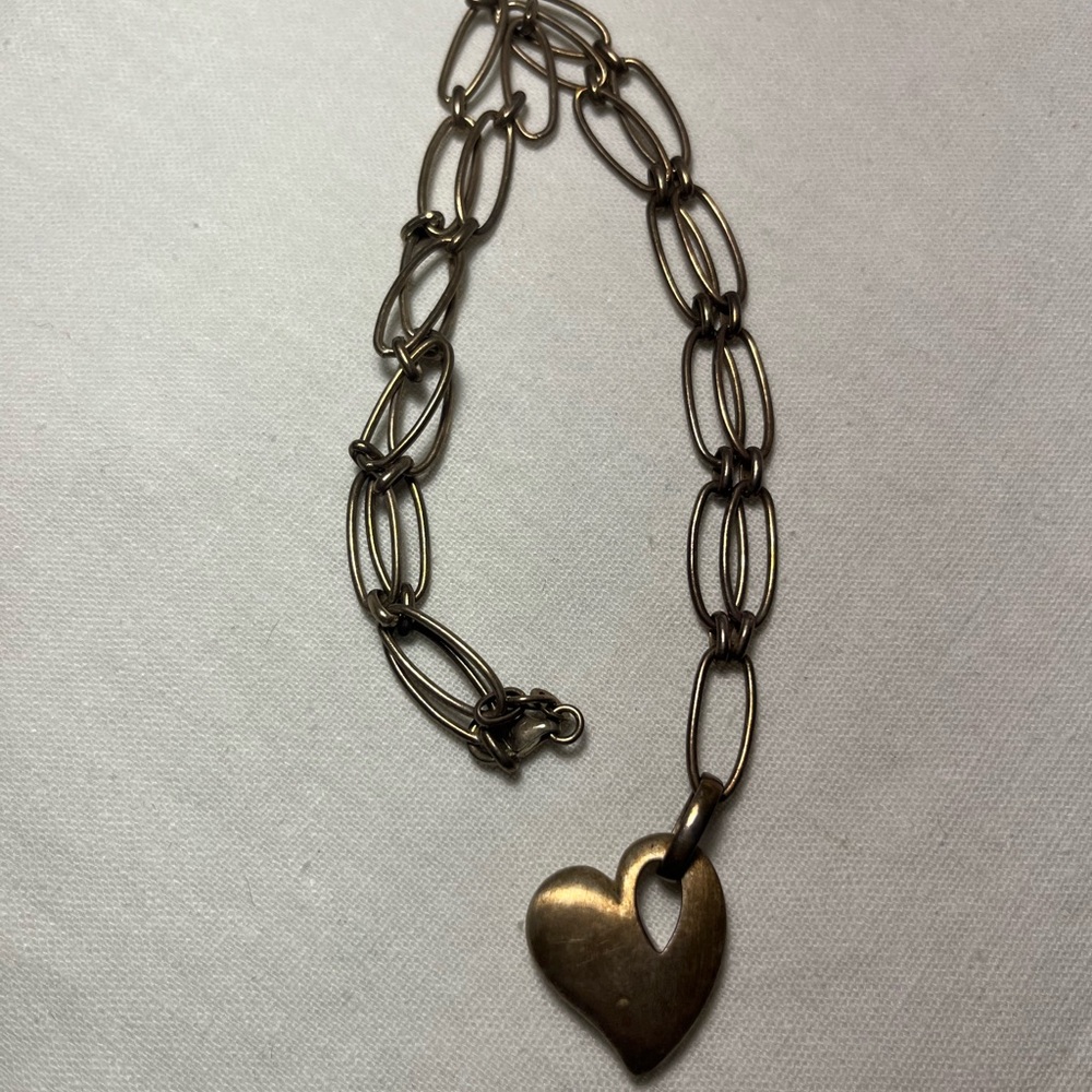 Heart Pendant Chain Necklace